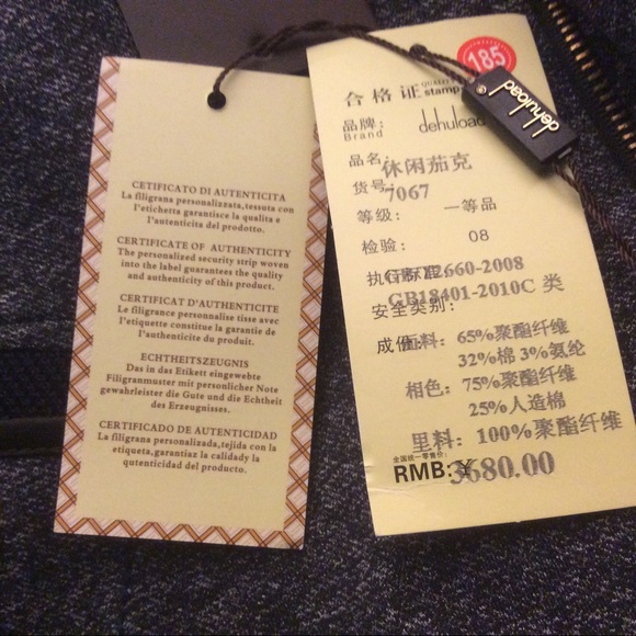 NWT Nehru Blue Jacket dehuload Men’s XXL - Picture 14 of 14